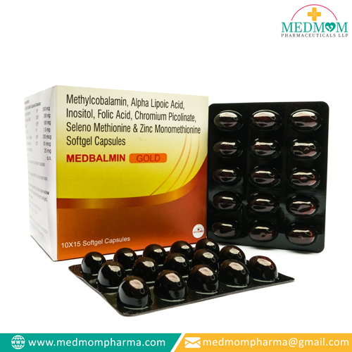 MEDBALMIN GOLD SOFTGEL CAP