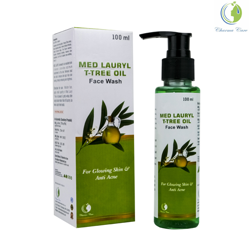 MED LAURYL T-TREE OIL FACE WASH